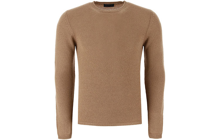 PRADA Cashmere Sweaters Men Umber