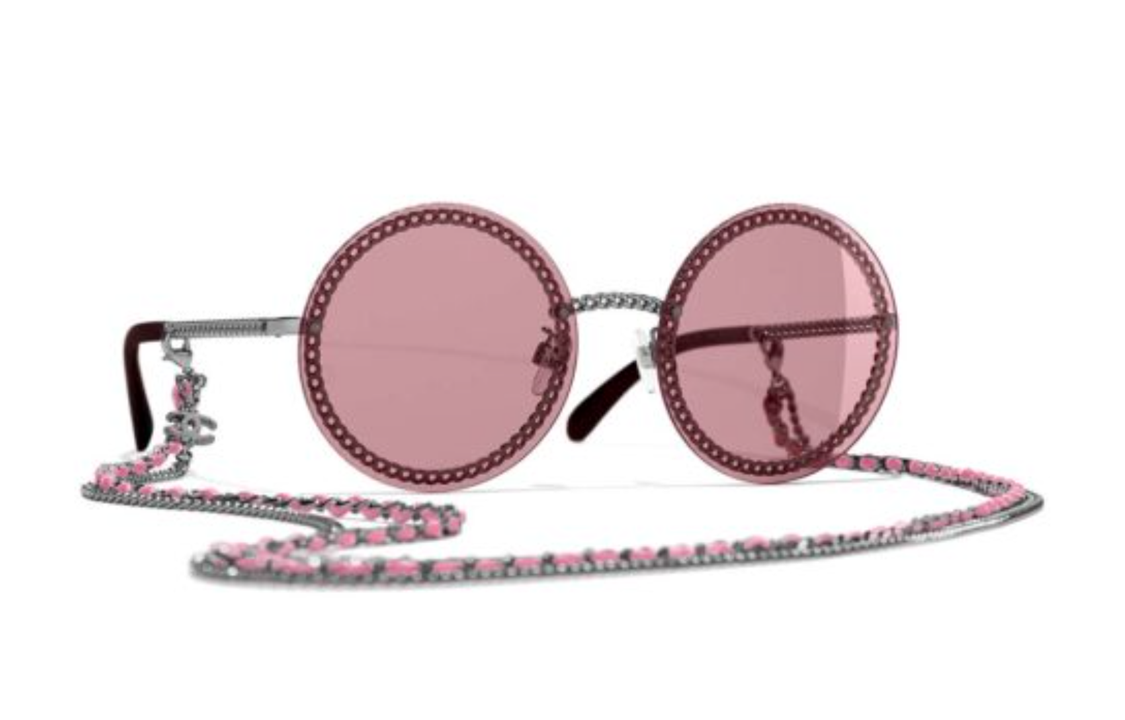 CHANEL 2000s Chain Sunglasses