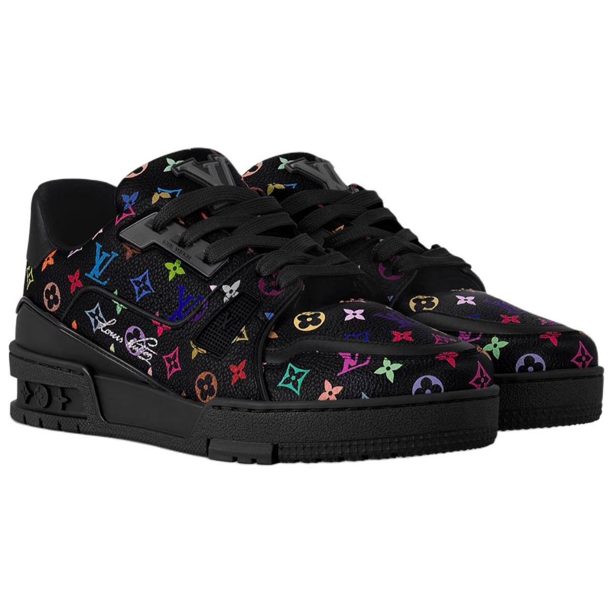 LOUIS VUITTON Takashi Murakami X LOUIS VUITTON Trainer 'Black'