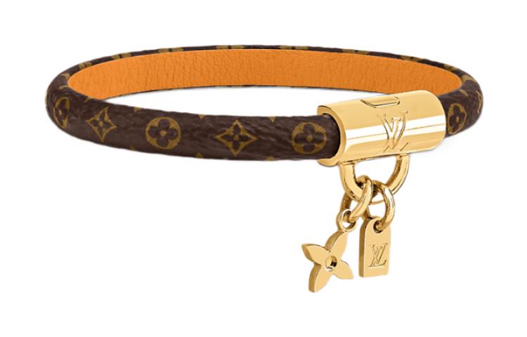 LOUIS VUITTON Canvas Metal Bangles Unisex