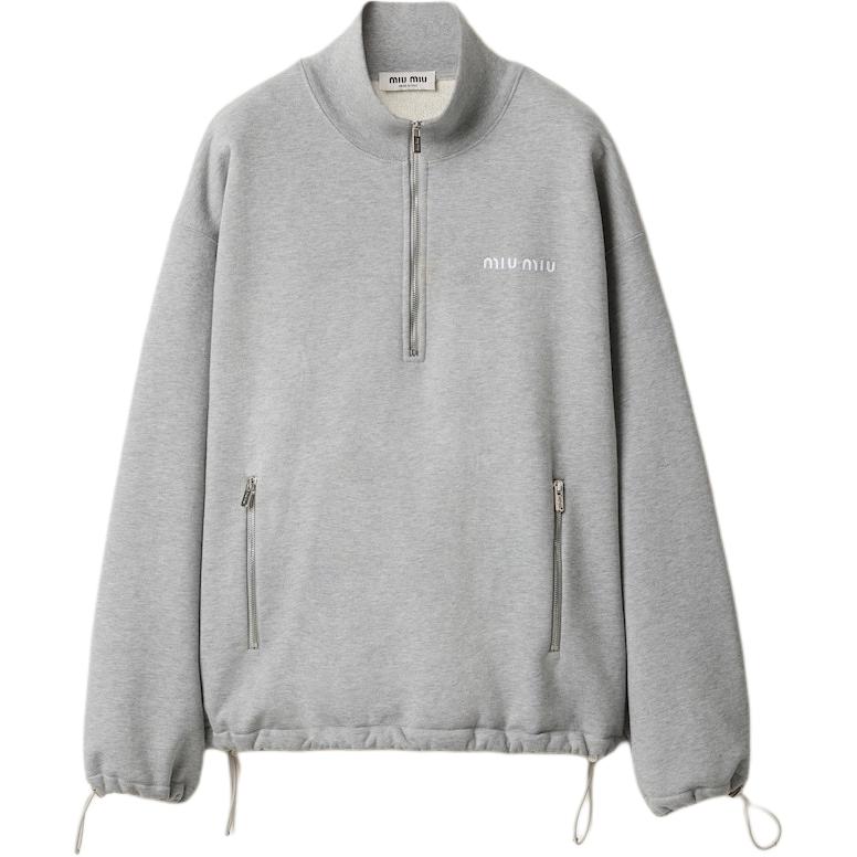 MIU MIU Sweatshirt Women's Gray