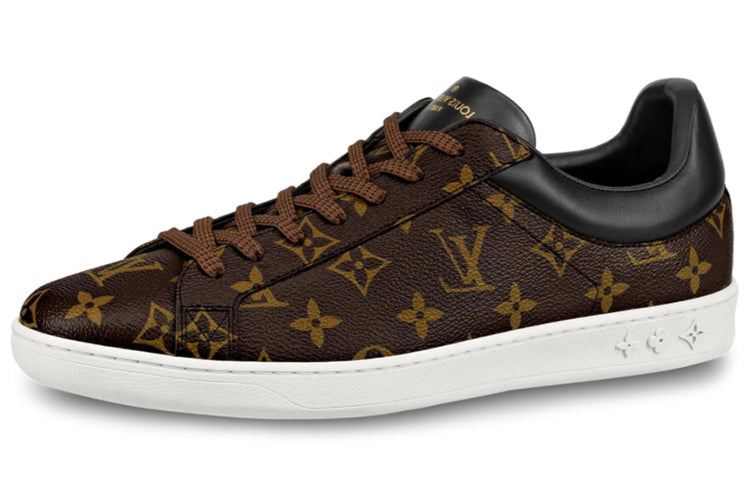 LOUIS VUITTON Luxembourg Sneakers 'Brown Logo Monogram'
