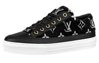 LOUIS VUITTON Stellar Sneakers 'White Black Monogram' Women's