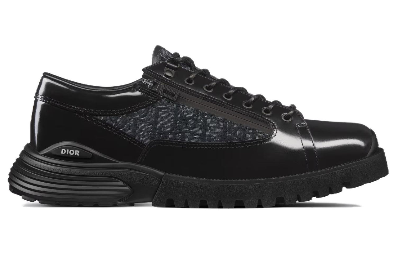 DIOR Combat Casual Shoes Men's Black