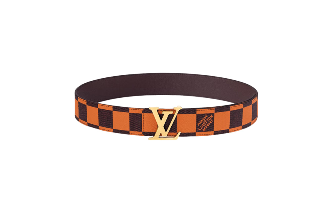 LOUIS VUITTON Lv Initiales 40mm Reversible Belt Damier Pop