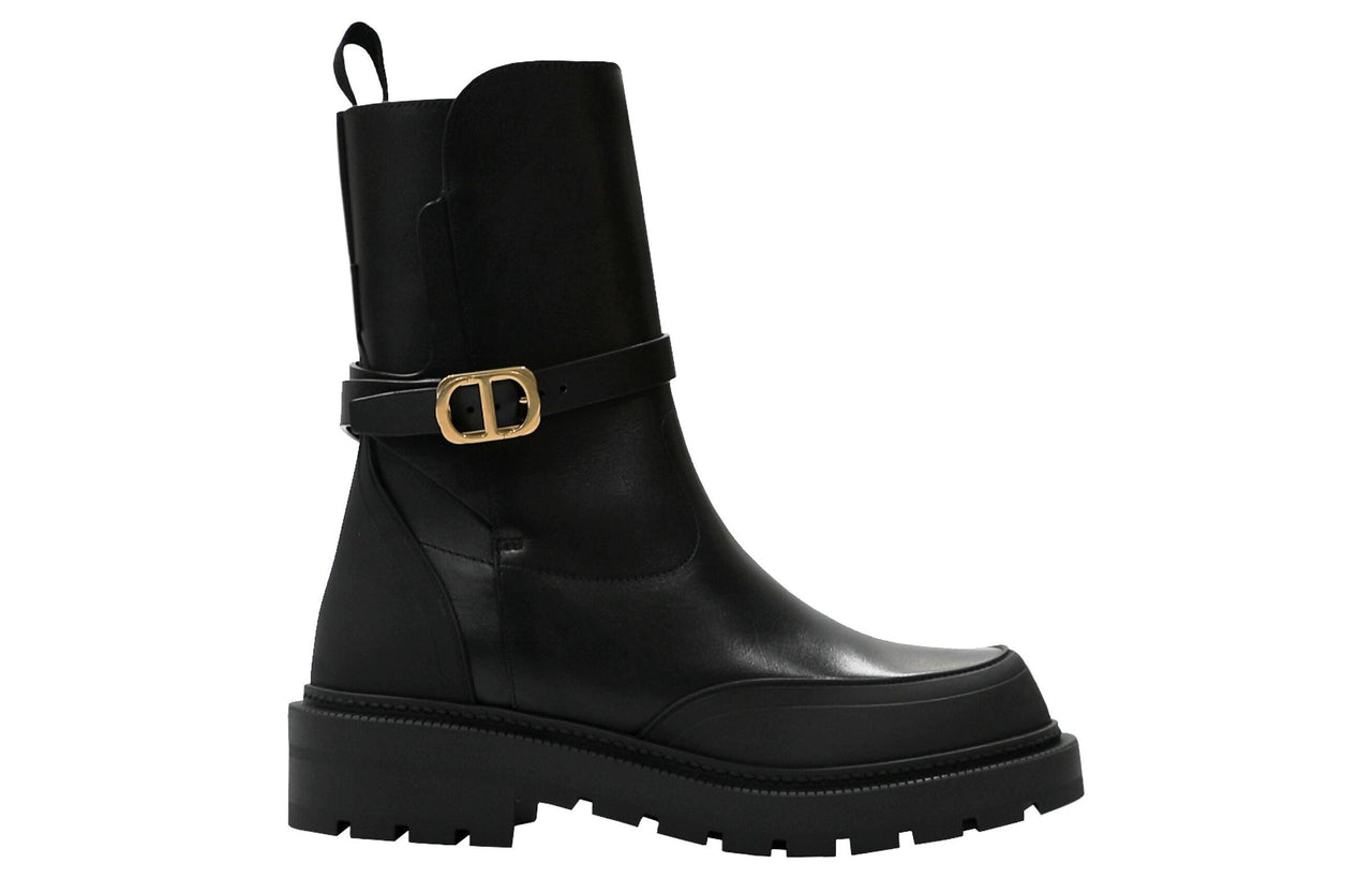 DIOR Empreinte Ankle Boots Women's Black