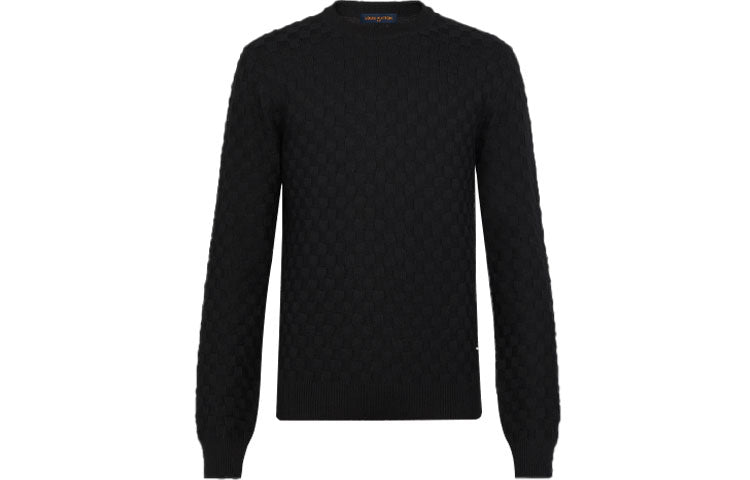 LOUIS VUITTON 1A7XCV Damier Signature Crewneck