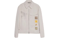 HERMES Jackets Men Light Gray
