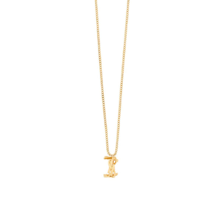 SAINT LAURENT Cassandre Chained Necklace