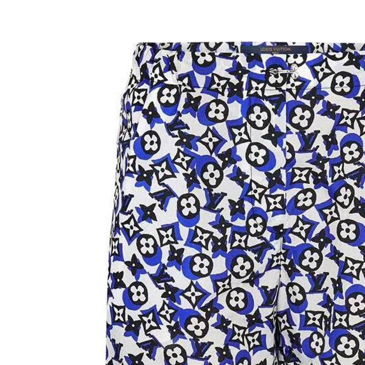 LOUIS VUITTON Casual Pants Women's Blue