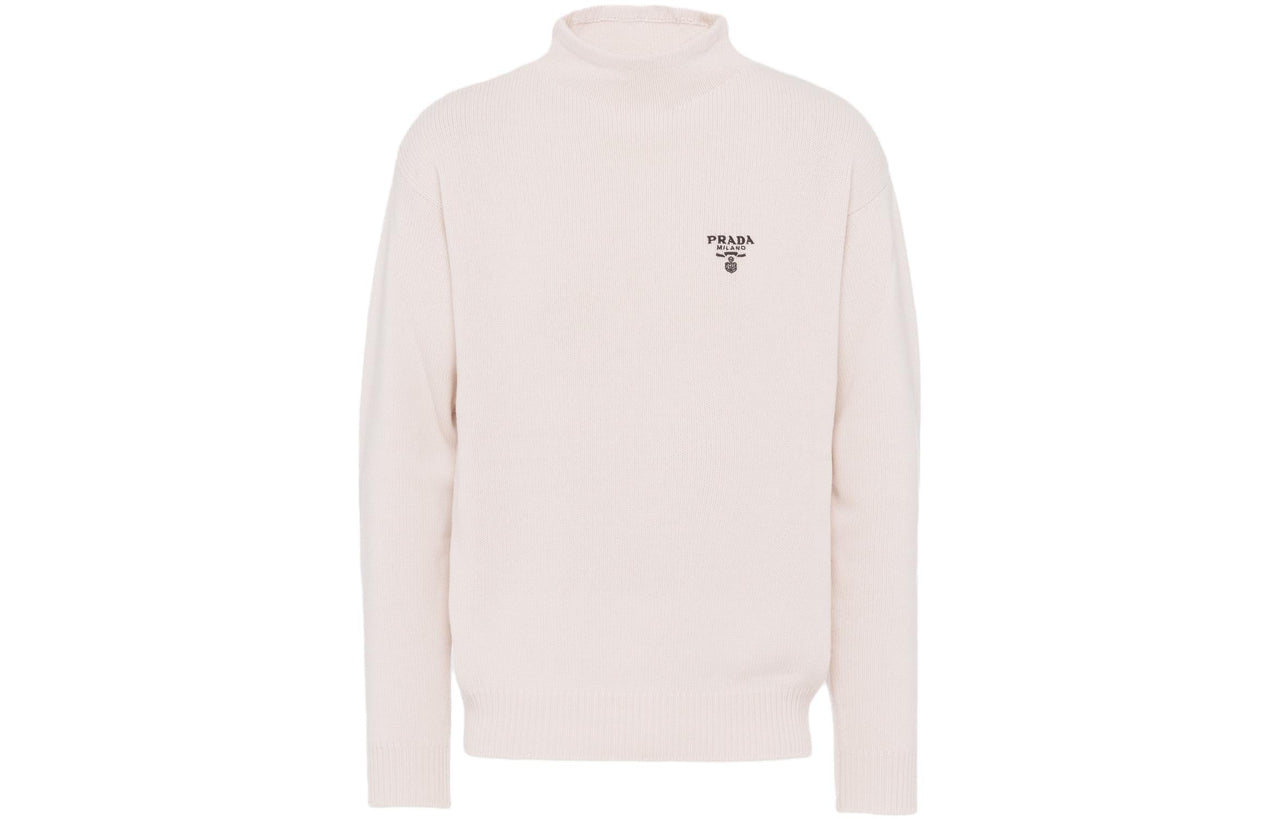 PRADA Sweaters Men Pink Mist White