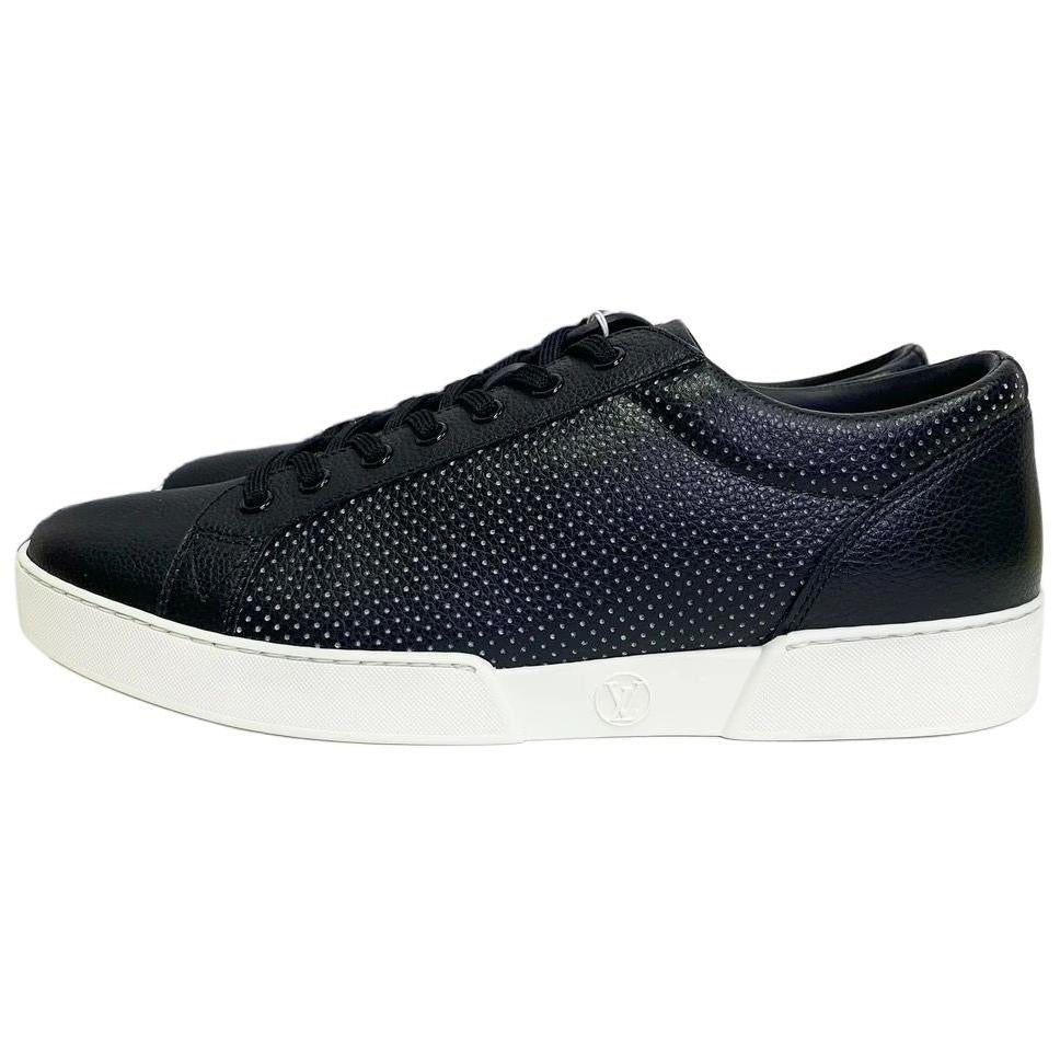 LOUIS VUITTON Low-Top Skateboard Shoes Men's Black