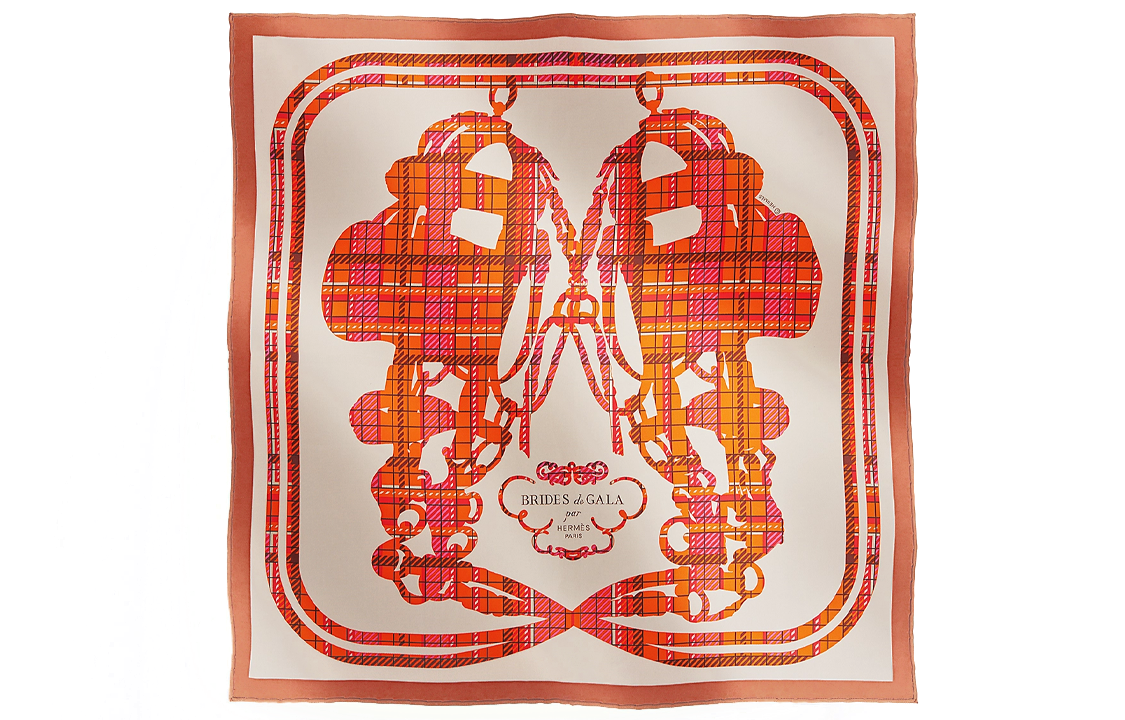 HERMES Silk Scarves Women's Multicolor