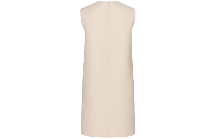 DIOR SS21 Sleeveless Dress Women's Ecru