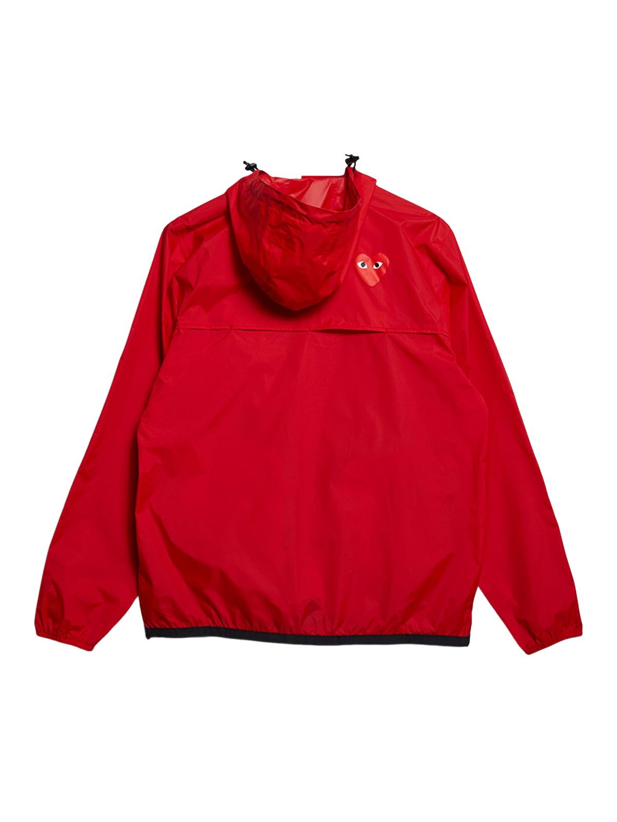 COMME des GARCONS PLAY FW25 x K Way Full Zip Jacket 'Red' AZ-J501-051-2