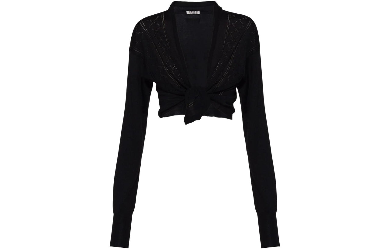 MIU MIU SS22 Knitwear Women's Black