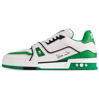 LOUIS VUITTON Trainer Low-Top Skateboard Shoes Unisex Green