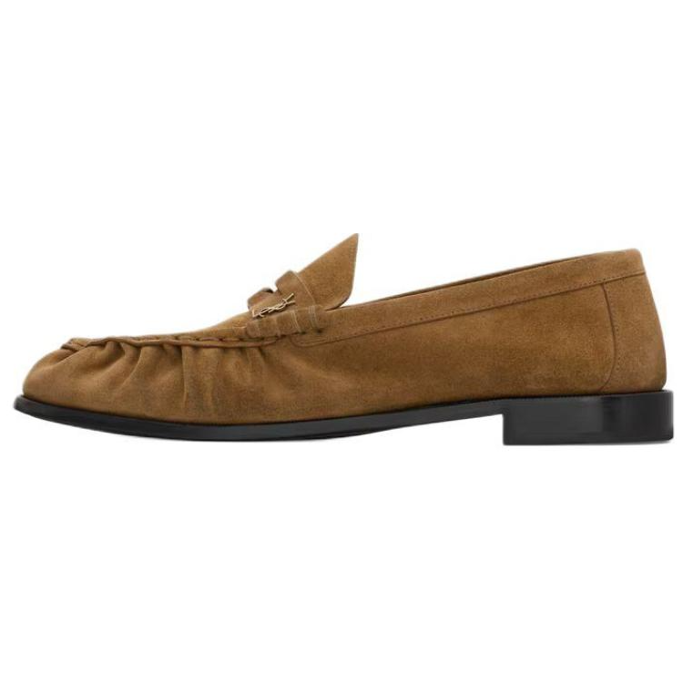 SAINT LAURENT Le Loafer Loafers Men's Brown