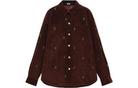 LOEWE SS24 Shirt Men's Cocoa Brown
