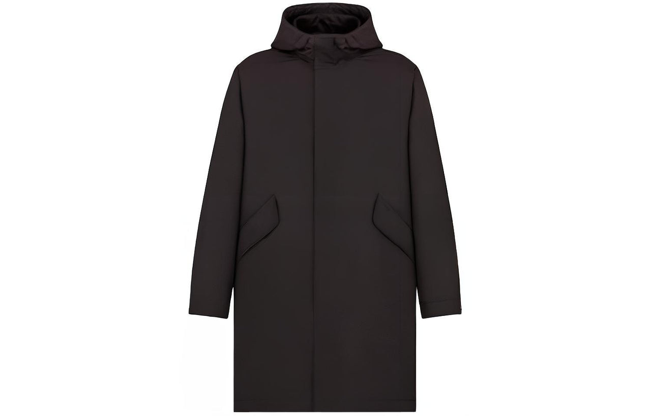 DIOR Quarterly New Products Parka Coats Men Black