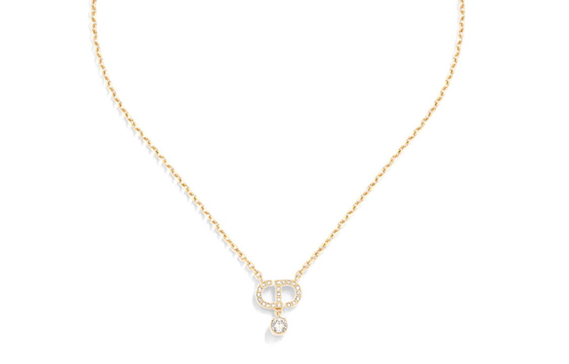 DIOR Metal Necklaces Women's Gold