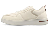 Loro Piana Low Top Skateboard Shoes Men's Beige