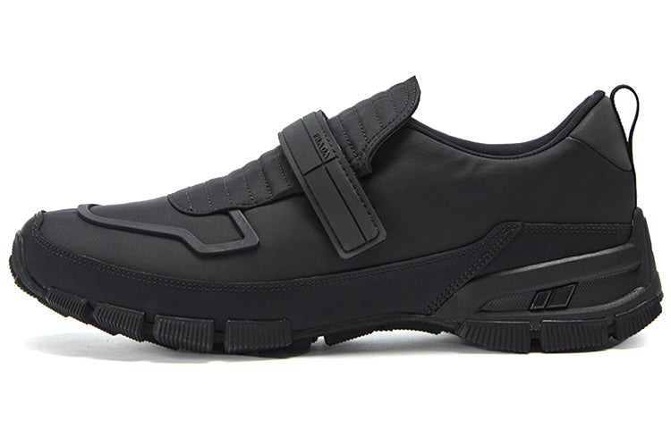 PRADA Anti-Slip And Wear-Resistant Breathable Low-Top Casual Shoes Men's Black