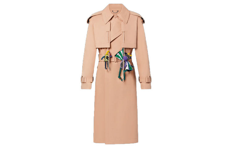 LOUIS VUITTON New Quarterly Products Of LV Trench Coat Men's Camel