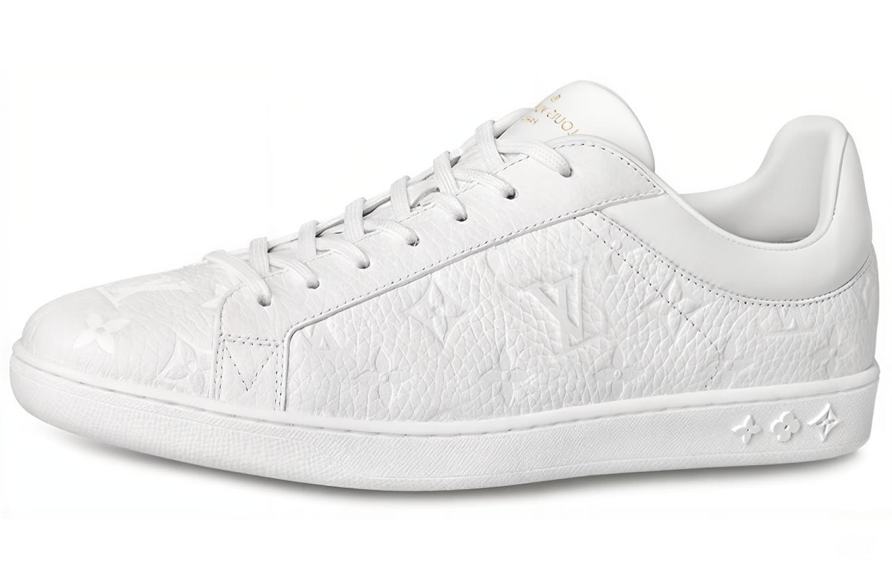 LOUIS VUITTON Luxembourg Monogram Sneakers 'White'
