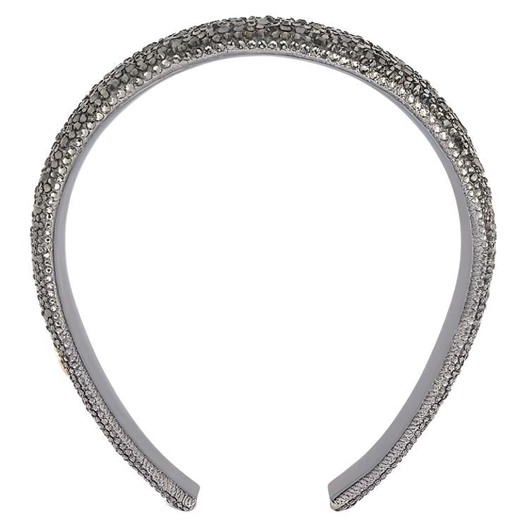 DIOR Fabric Headbands Women's Black