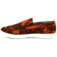 PRADA Casual Shoes Men's Camouflage Red