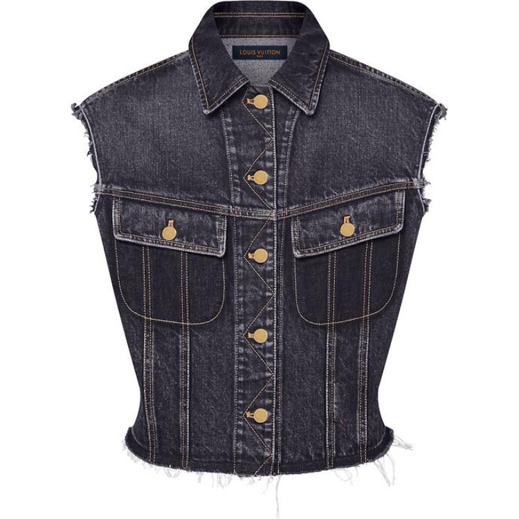 LOUIS VUITTON FW24 Jackets Coats Women's Blue