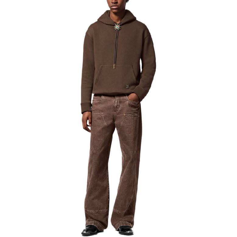 LOUIS VUITTON Damier Workwear Denim Pants