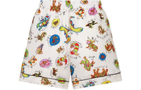 DIOR SS24 Pajama Pants Women's White