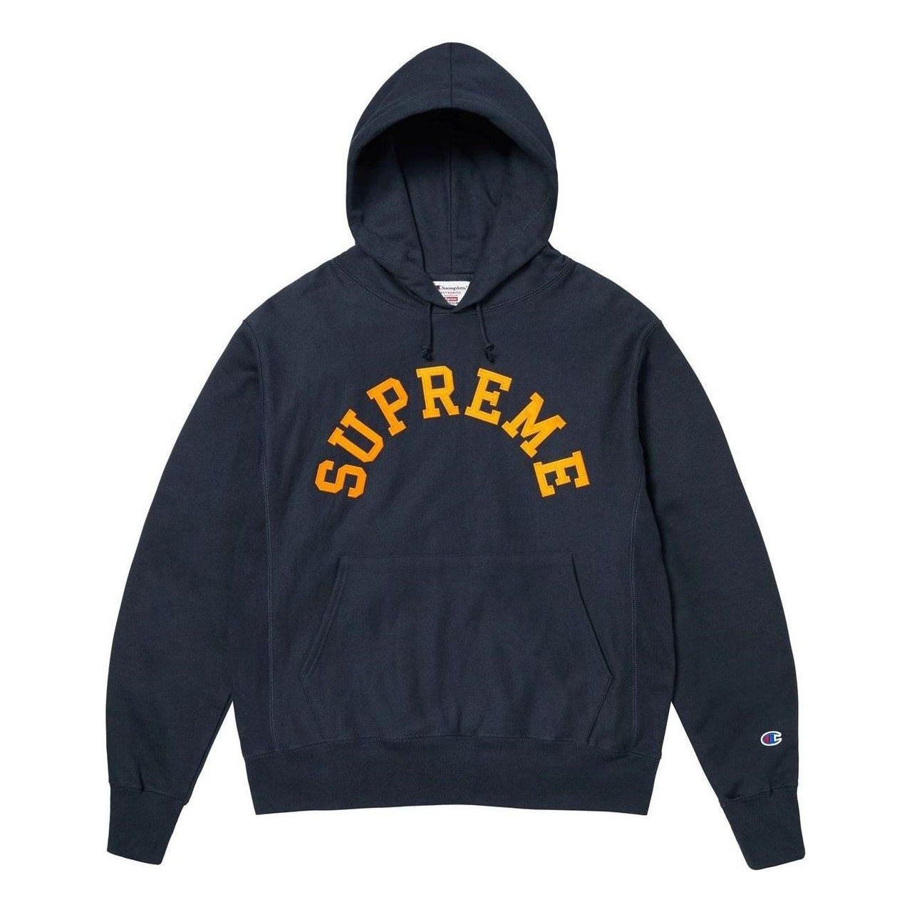 Supreme Champion Hooded Sweatshirt 'Navy' SS25SW57-NAVY