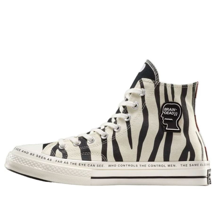 Converse x Brain Dead Chuck 70 'White Black' A12219C