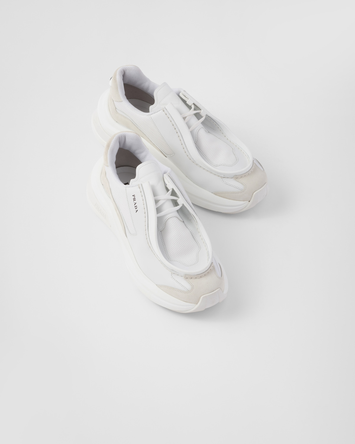 Prada Systeme Brushed Leather