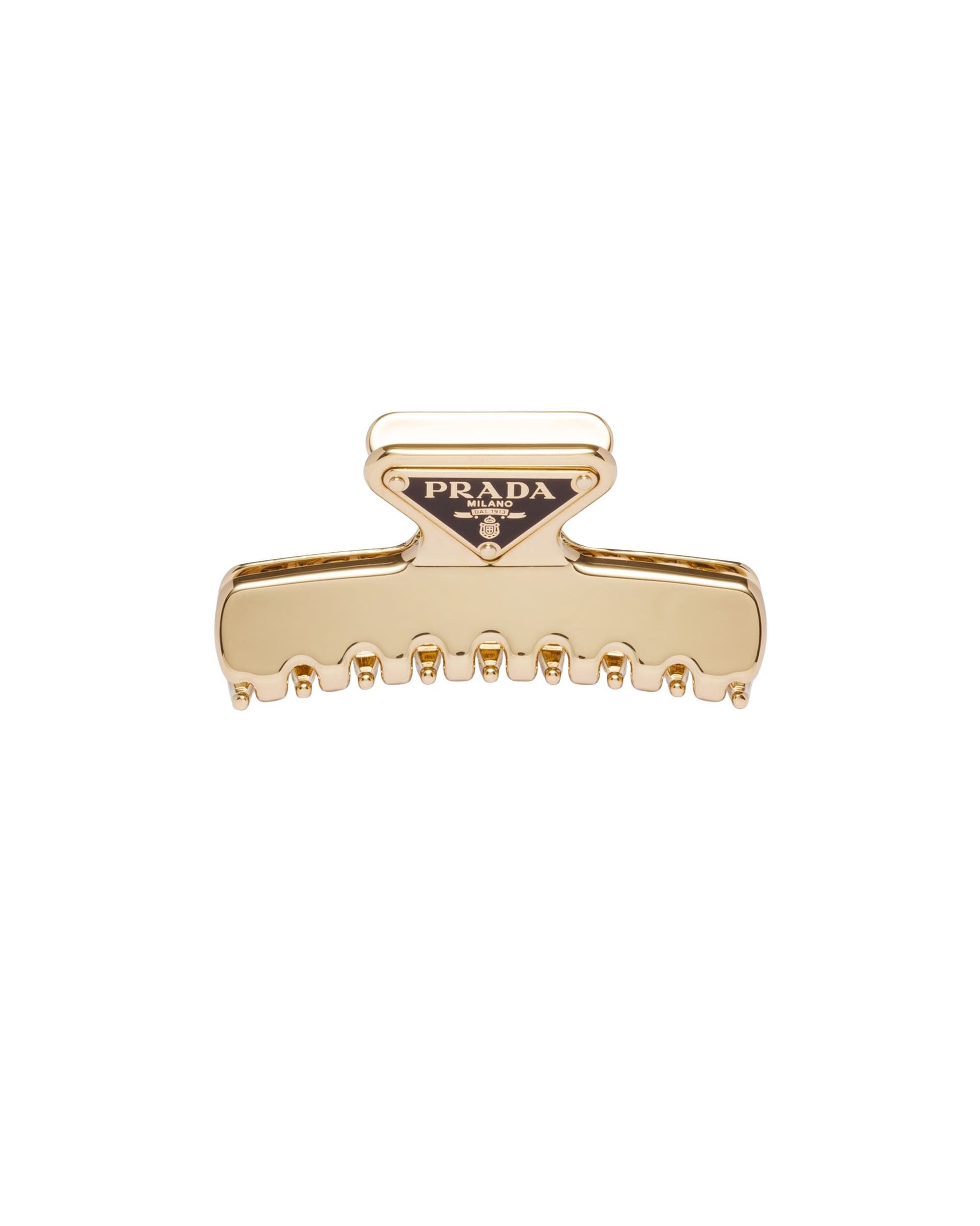 (WMNS) PRADA FW25 Metal Hair Clip 'Gold' 1IF103-2BA6-F0056
