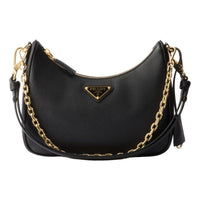 (WMNS) PRADA FW25 Prada Re-Edition Mini Saffiano Leather Bag 'Black' 1BC204-NZV-F0632