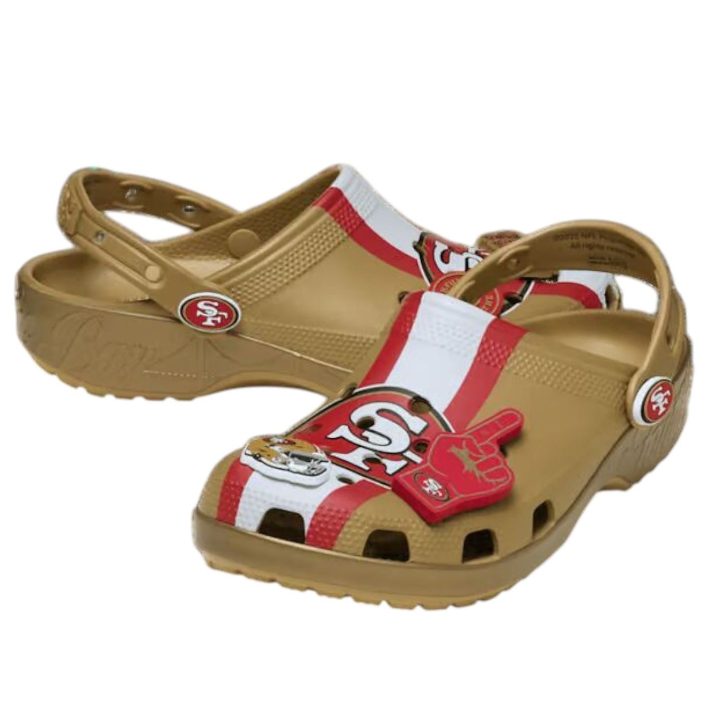 Crocs x NFL Classic Clogs 'San Francisco 49ers' 212445-90H