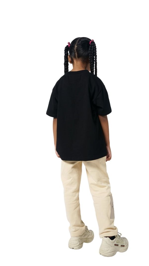(GS) House of Cenmar T-Shirt with House Of Cenmar In Multi-Languages Prin 'Black' HOC-UHK