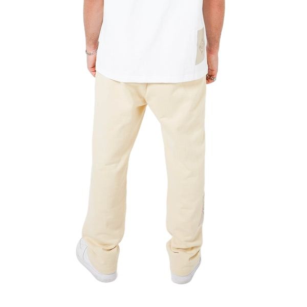 House of Cenmar Pants with The Power Of Dreams Print 'Beige' HOC-SJG