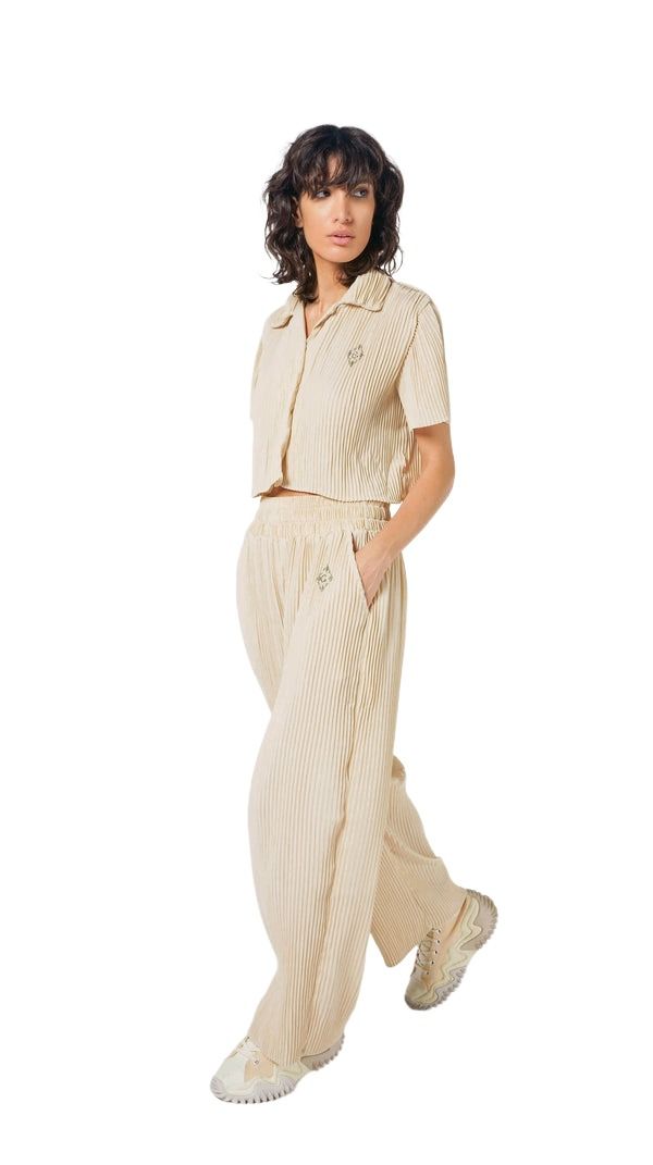 House of Cenmar High-Waisted Pants 'Beige' HOC-RUI