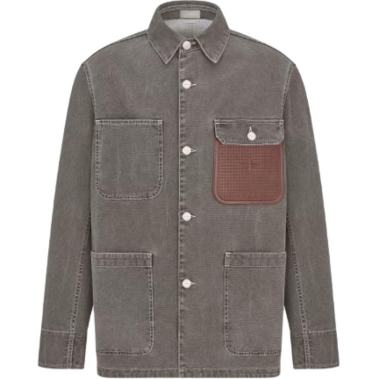 DIOR X Stone Island Cotton Canvas Jacket