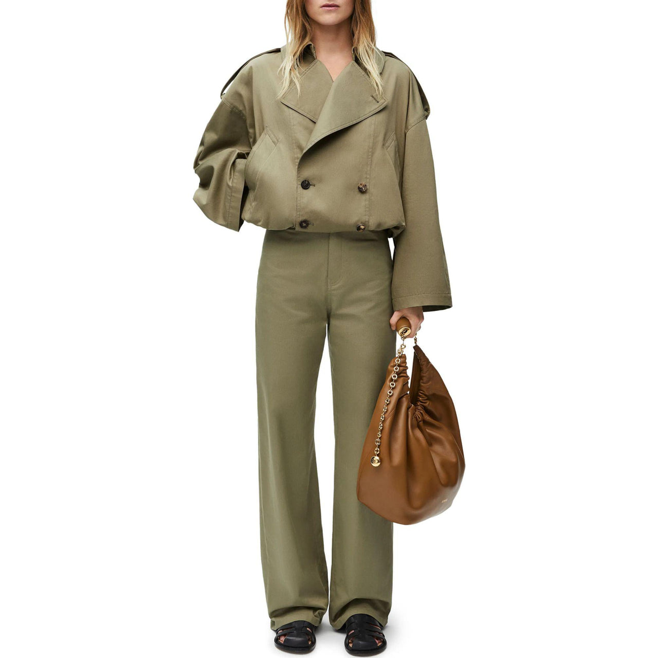 LOEWE Balloon Jacket 'Military Green'
