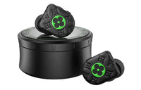 LOUIS VUITTON QAB160 HORIZON Black And Neon Green In Ear Passive Noise Cancellation 2 Wireless Headphones