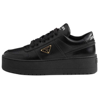 PRADA Downtown Bold Skateboard Shoes 5cm Women's Black