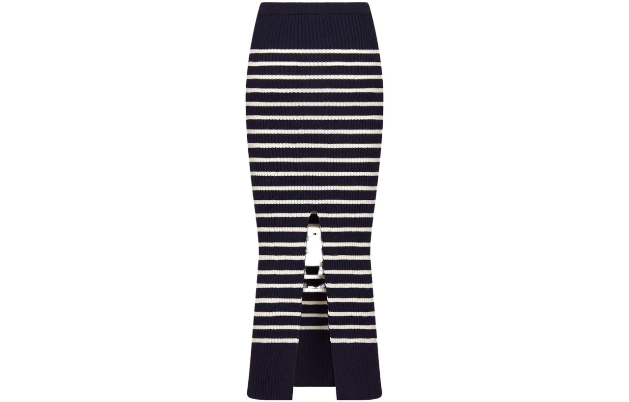 DIOR Casual Short Skirts Women's Marine Blue