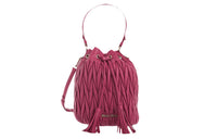 MIU MIU Sheepskin Bucket Bags Shoulder Bags Handbags Crossbody Bags Regular Women's Pink