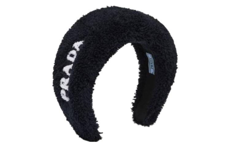 PRADA Hair Bands Women's Black